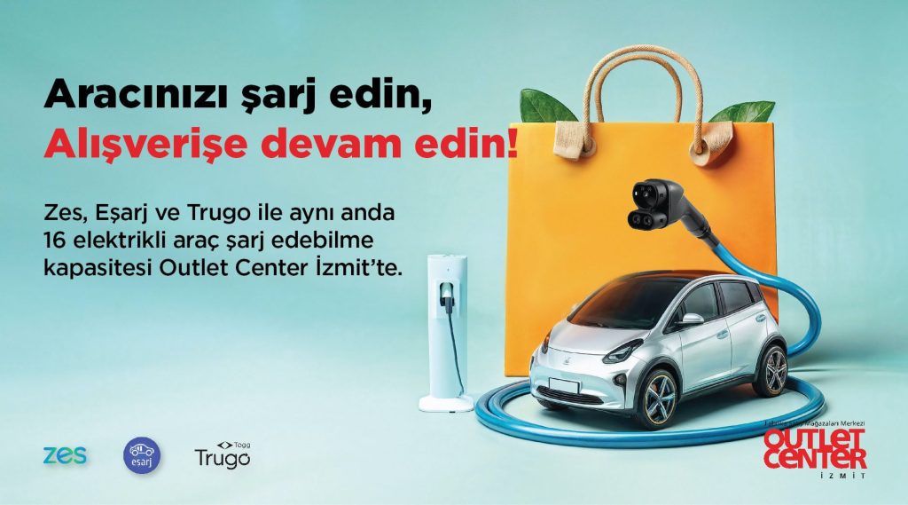 Outlet Center Izmit Elektrikli Arac Sarj