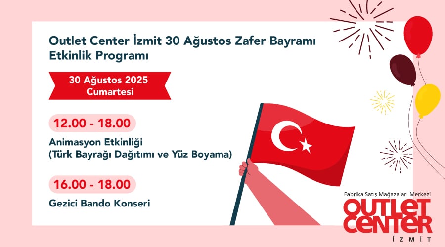30 ağustos etkinlik programı web