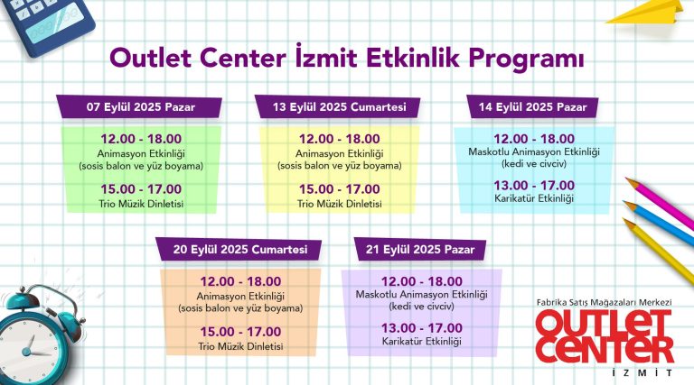 Oci okullar açılıyor 2025